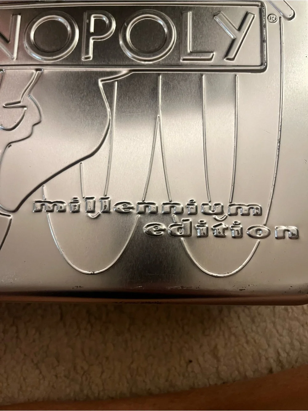 Monopoly Millennium 2000 Collectible Board Game Vintage